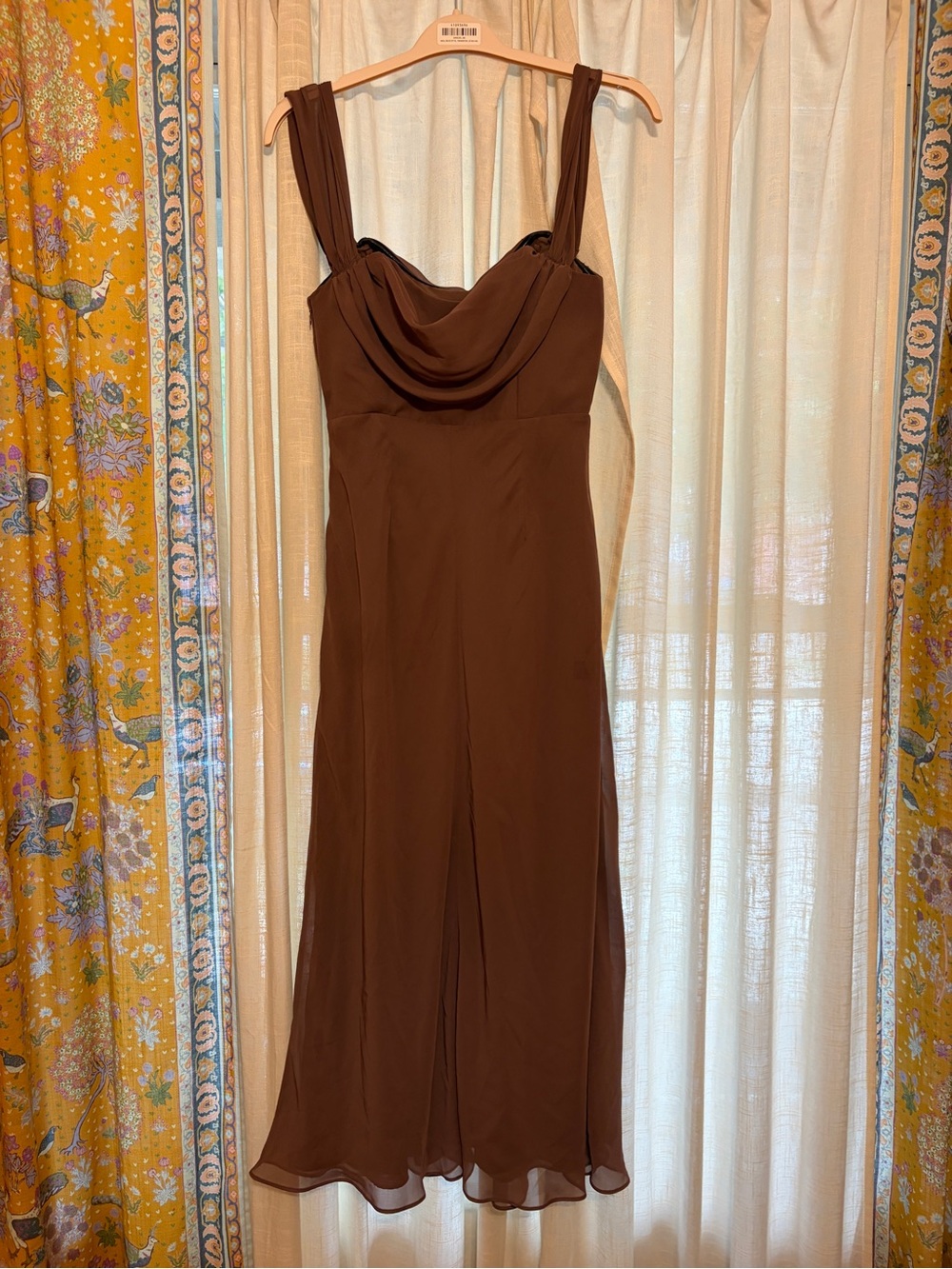 Birdy Grey Mischa Dress in Chocolate Brown
